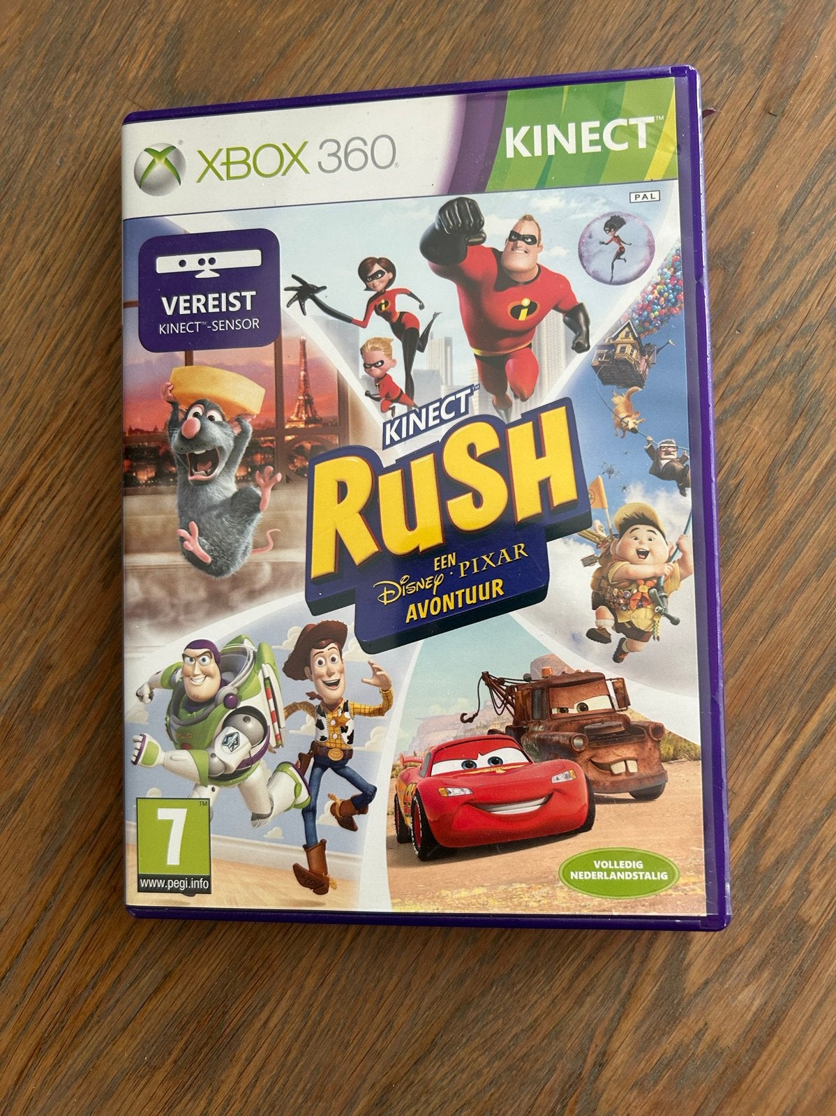 Xbox 360 Kinect Rush: Disney Pixar Avontuur (Kinect vereist), Spelcomputers en Games, Games | Xbox 360, Avontuur en Actie, Gebruikt