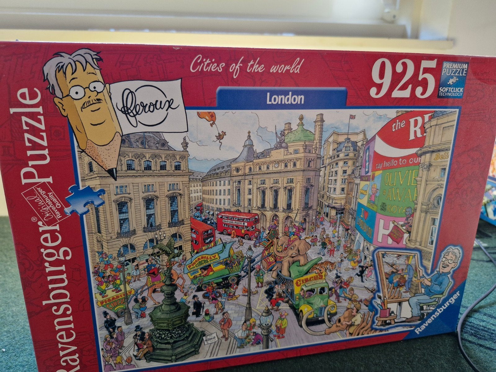 Ravensburger Legpuzzel London 925 stukjes, Ophalen of Verzenden, 500 t/m 1500 stukjes, Gebruikt, Legpuzzel