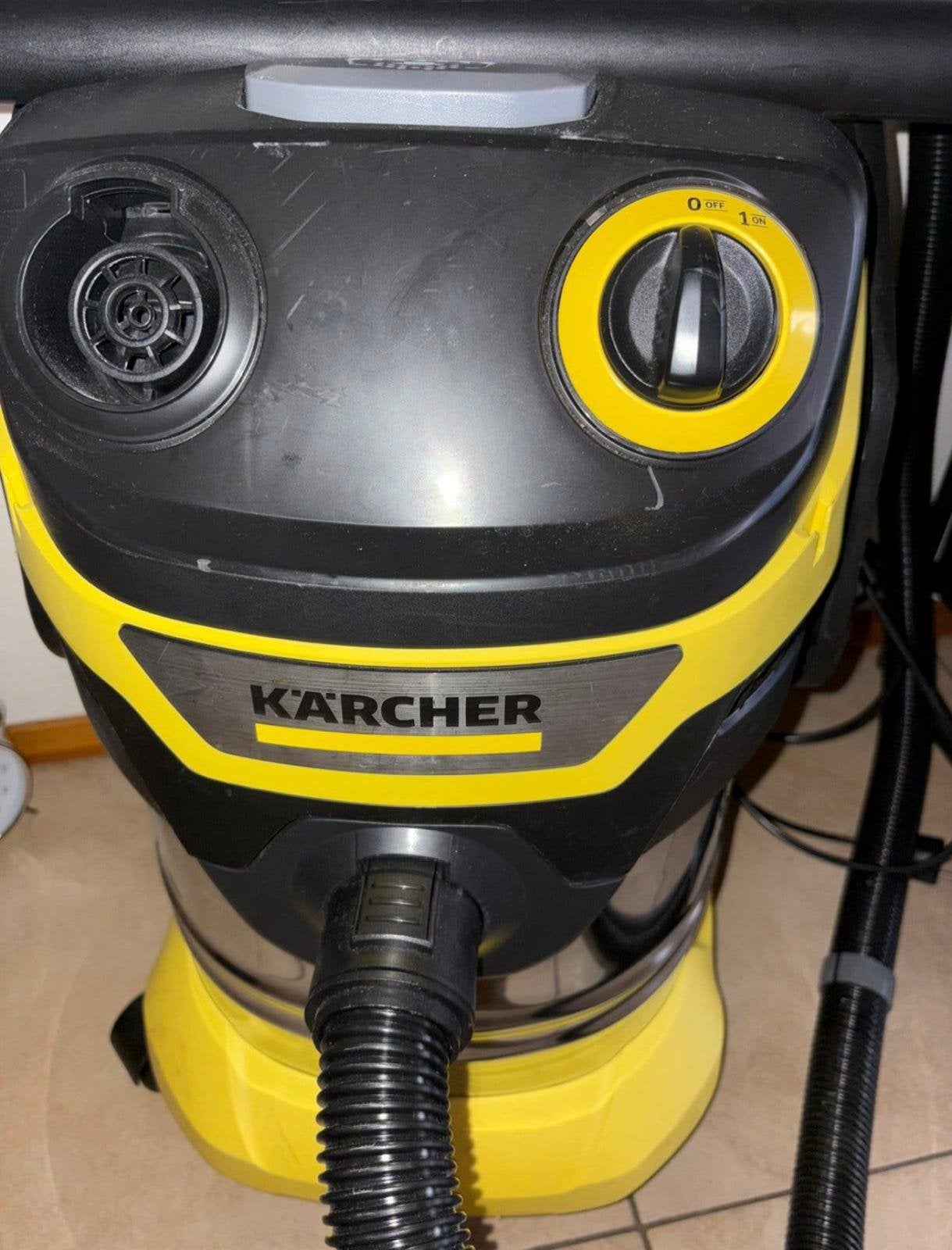Kärcher WD 5 droog en nat zuiger, Ophalen, Zo goed als nieuw