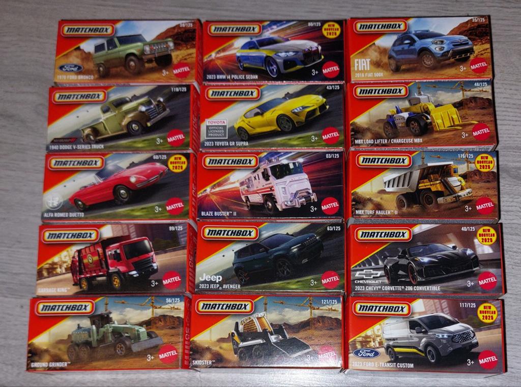 Matchbox autotjes nieuw 1:64, Ophalen of Verzenden, Nieuw, Auto