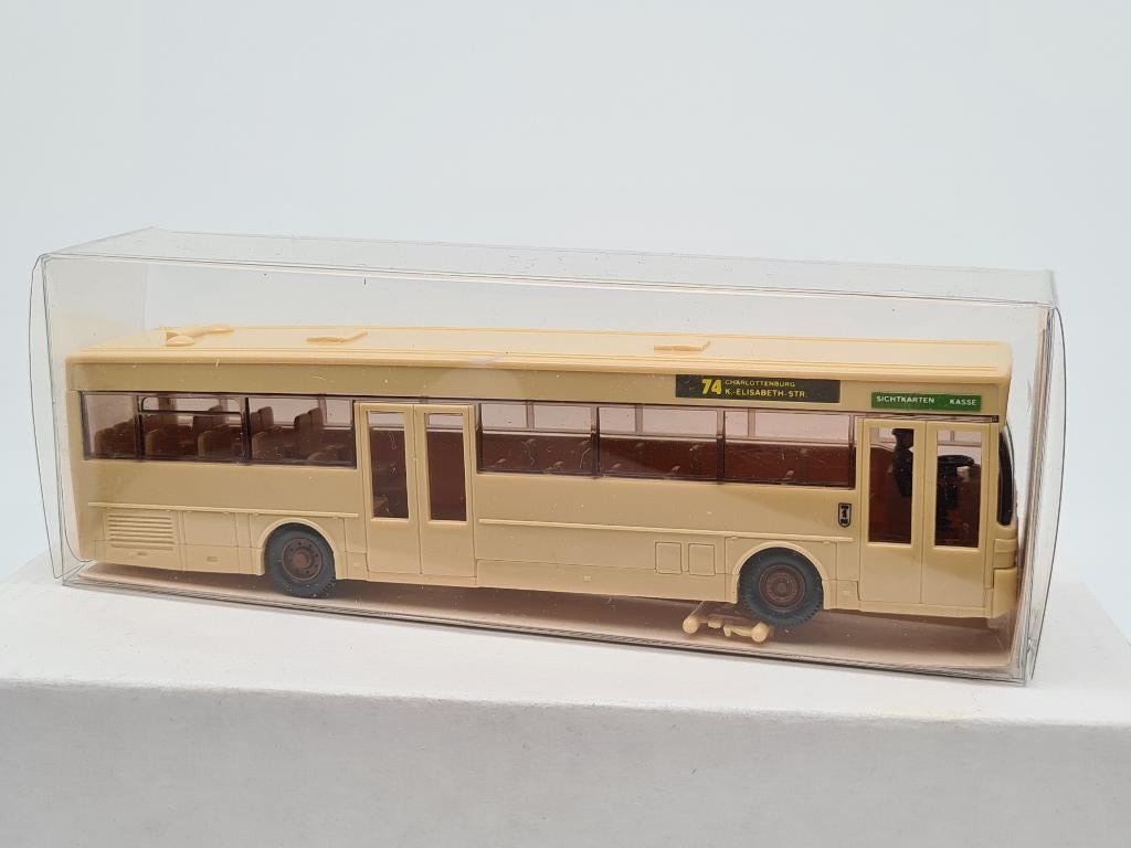 Stadsbus lijndienst Mercedes O405 bus - Wiking 1/87, Hobby en Vrije tijd, Modelauto's | 1:87, Verzenden, Zo goed als nieuw, Bus of Vrachtwagen