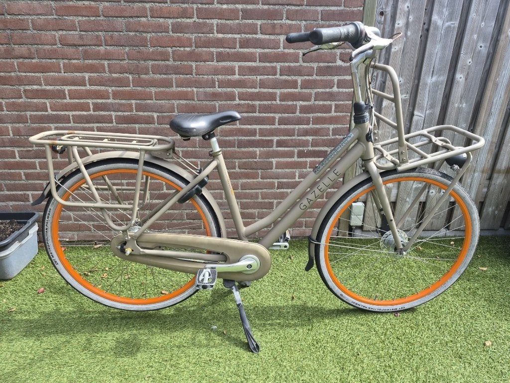 Gazelle HeavyDuty Transportfiets 49 cm, Ophalen, Terugtraprem, (Extra) lage instap, 47 tot 50 cm
