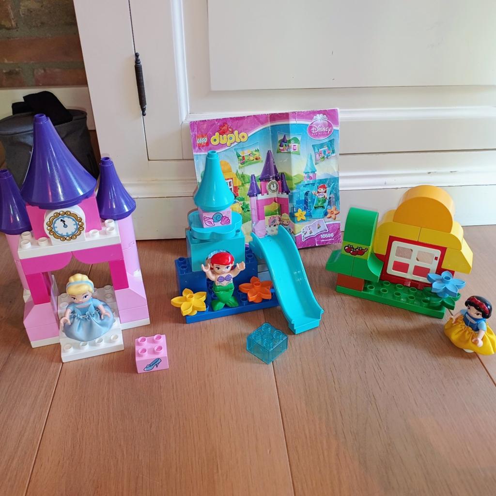 Legp Duplo Disney Prinsessen Kasteel & Figuren - 10596, Gebruikt, Ophalen of Verzenden, Inclusief minifiguren, Complete set