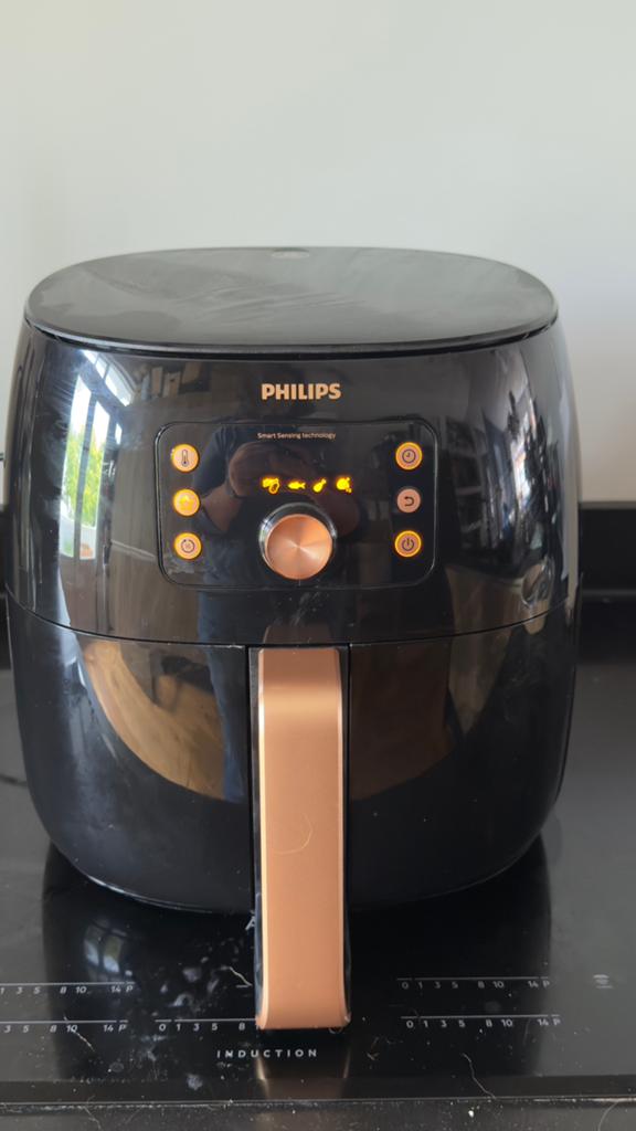 Philips Airtryer XXL Premium - zo als nieuw en schoon!, Ophalen, Zo goed als nieuw, Airfryer XXL, 1500 gram of meer