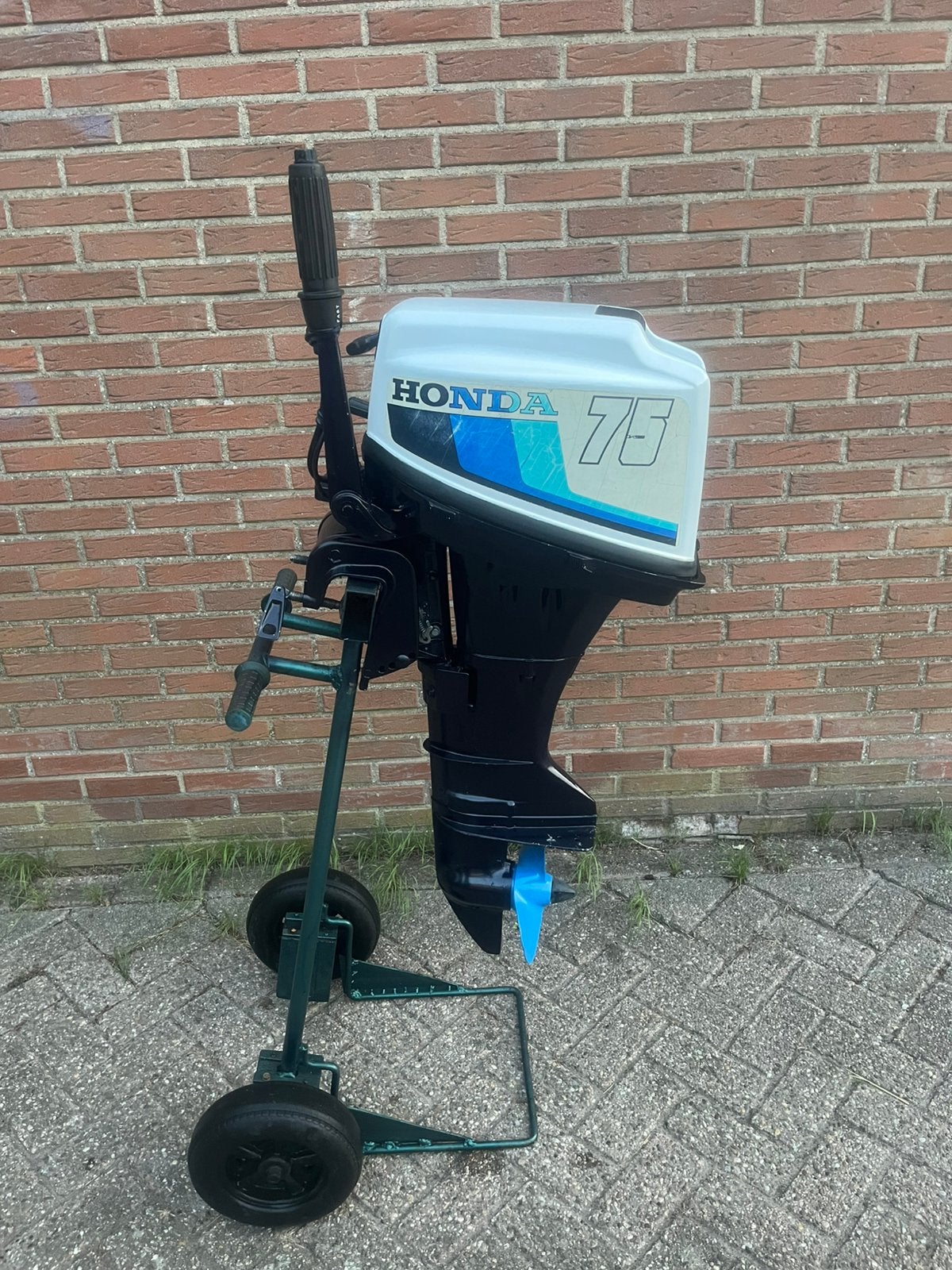 Honda 7.5 Pk  4Takt, Watersport en Boten, Buiten- en Binnenboordmotoren, Ophalen of Verzenden, Zo goed als nieuw, Benzine, 5 tot 10 pk