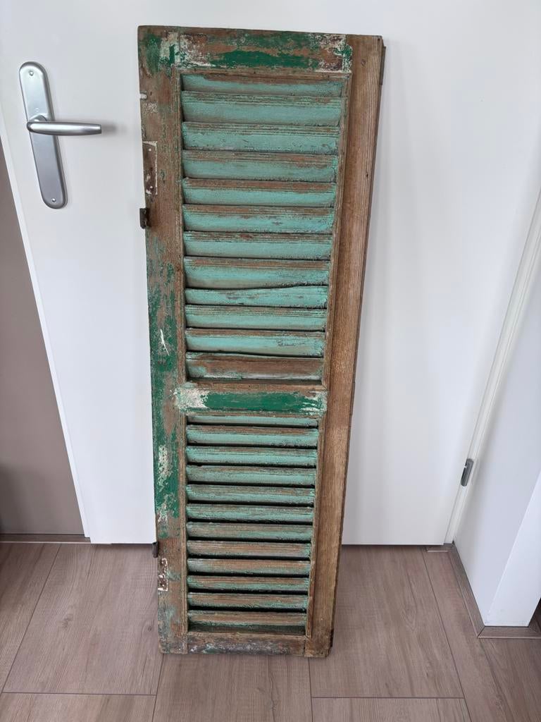Vintage houten luik, Ophalen of Verzenden, Gebruikt