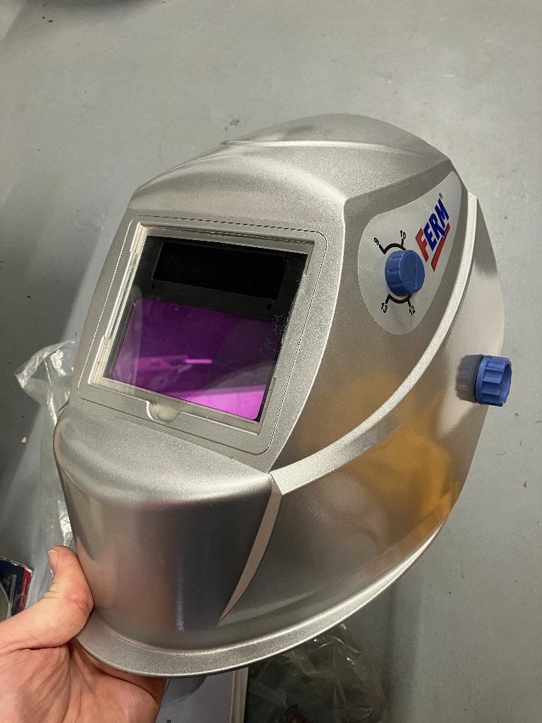 Automatisch lasmasker / lashelm Ferm type FWA-700, Doe-het-zelf en Verbouw, Ophalen of Verzenden, Zo goed als nieuw