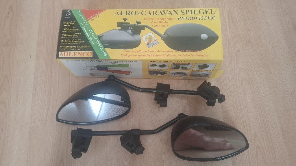 caravan spiegels, Ophalen, Zo goed als nieuw