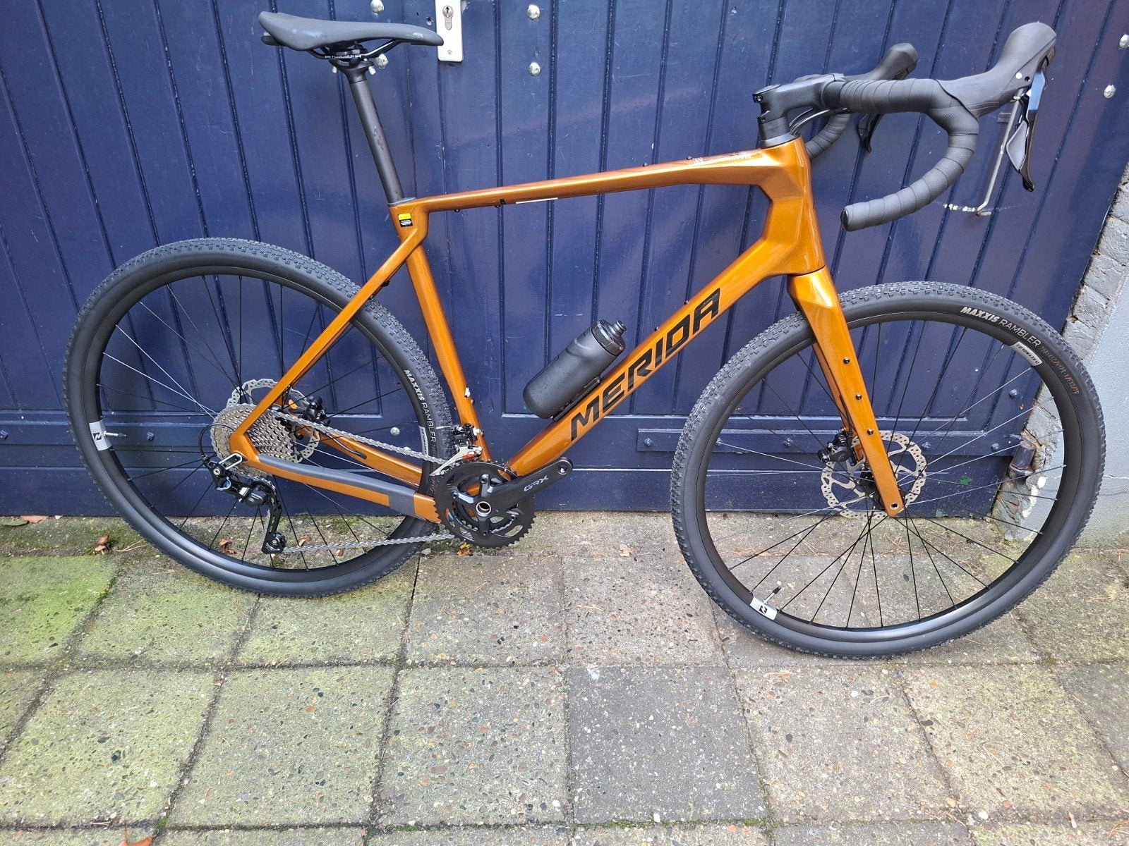 tekoop nw Merida silex 4000 gravelbike carbon L., Fietsen en Brommers, Carbon, 49 tot 53 cm, Meridabikes.com, Meer dan 20 versnellingen