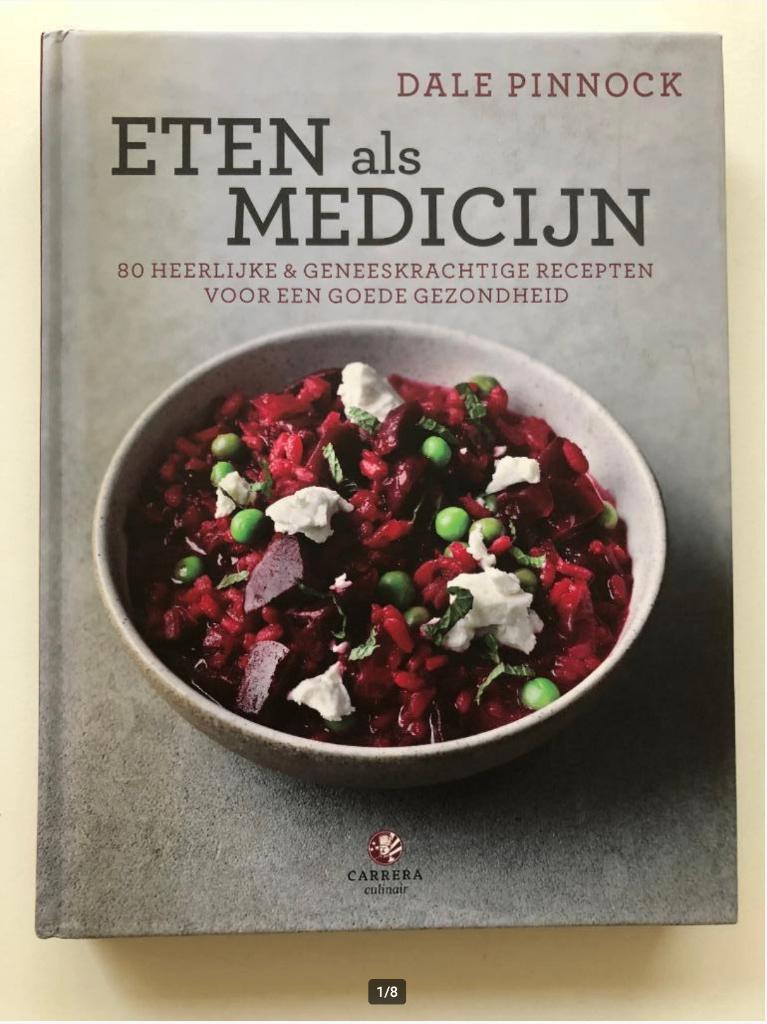 Eten als medicijn, Boeken, Dieet en Voeding, Verzenden, Zo goed als nieuw