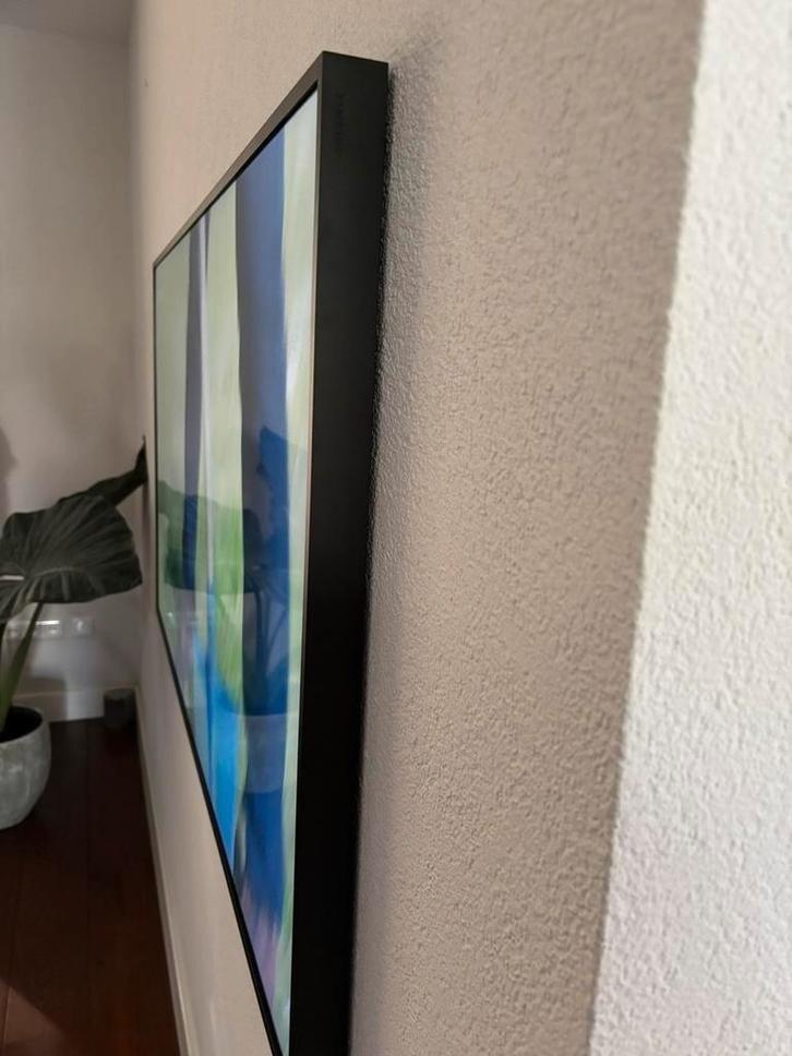 Samsung 49 inch Smart TV - The Frame, Ophalen, QLED, Zo goed als nieuw, 100 Hz