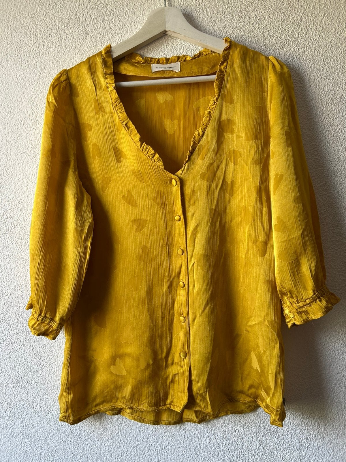 Fabienne Chapot blouse met hartjes, Ophalen of Verzenden, Gedragen