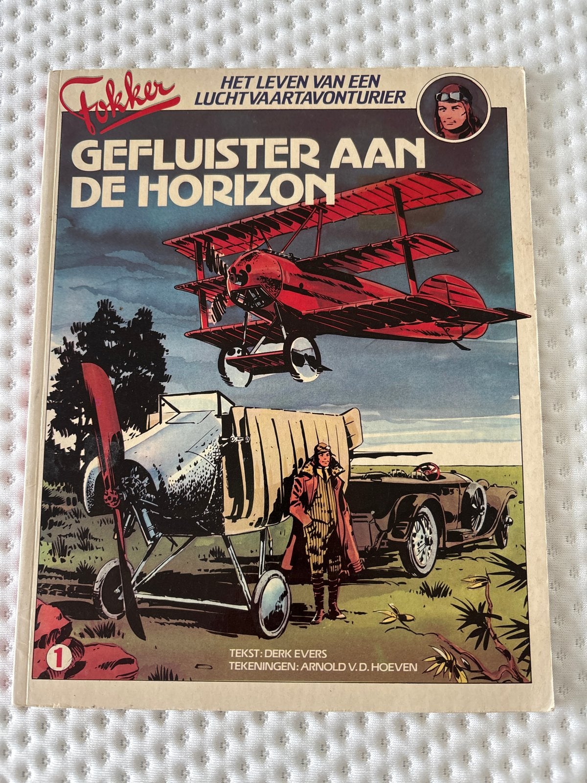 Fokker: Gefluister aan de Horizon - Deel 1, Eén stripboek, Ophalen of Verzenden, Gelezen