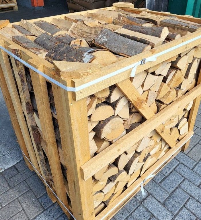 Brandhout (Beuken/Eike) (gedroogd en gestapeld op pallet), Minder dan 3 m³, Verzenden