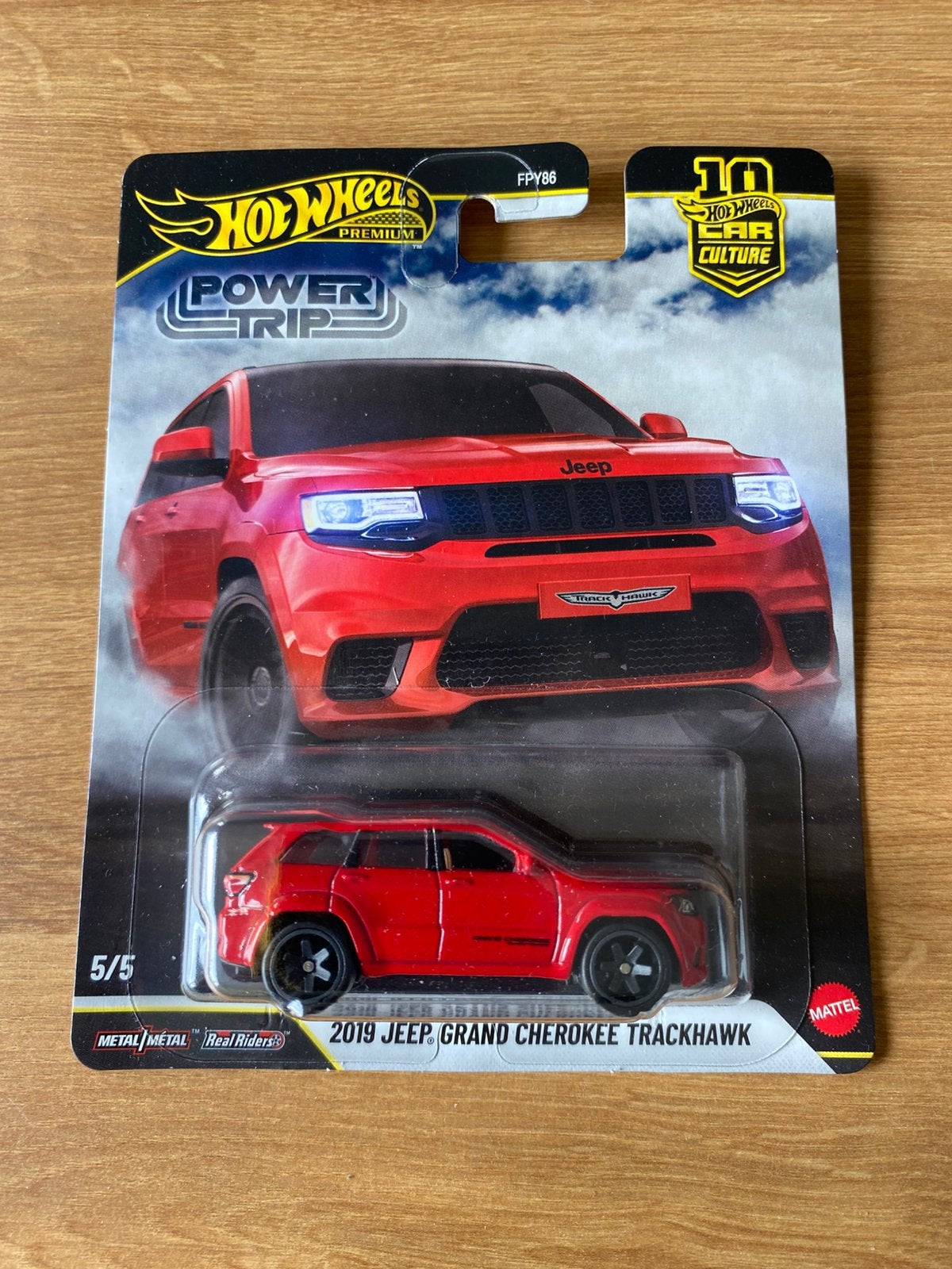 Hotwheels jeep gramd cherokee trackhawk, Auto, Mattel, Mattel, Ophalen of Verzenden