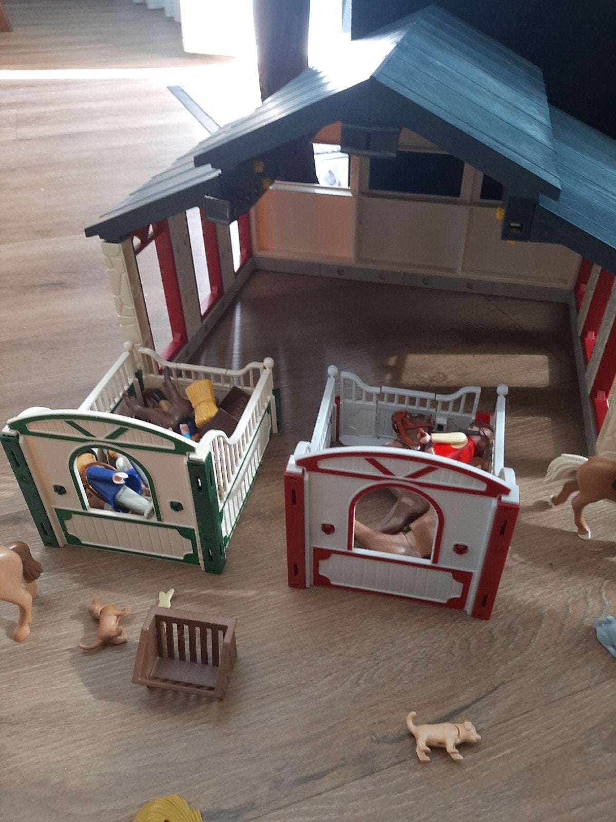 Playmobil Boerderij Set met Schuur en Extra's, Gebruikt, Gebouw, Complete set, Ophalen of Verzenden