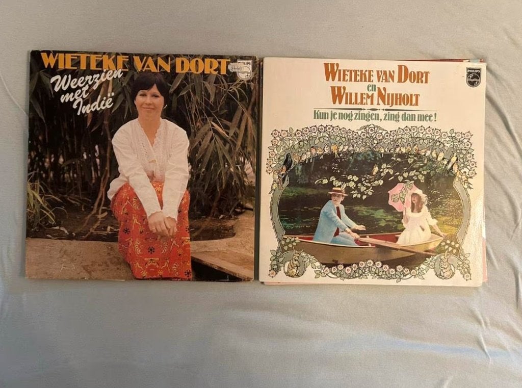 3 LP's Wieteke van Dort (ook per stuk te koop), LP, Gebruikt, Ophalen of Verzenden, Levenslied of Smartlap