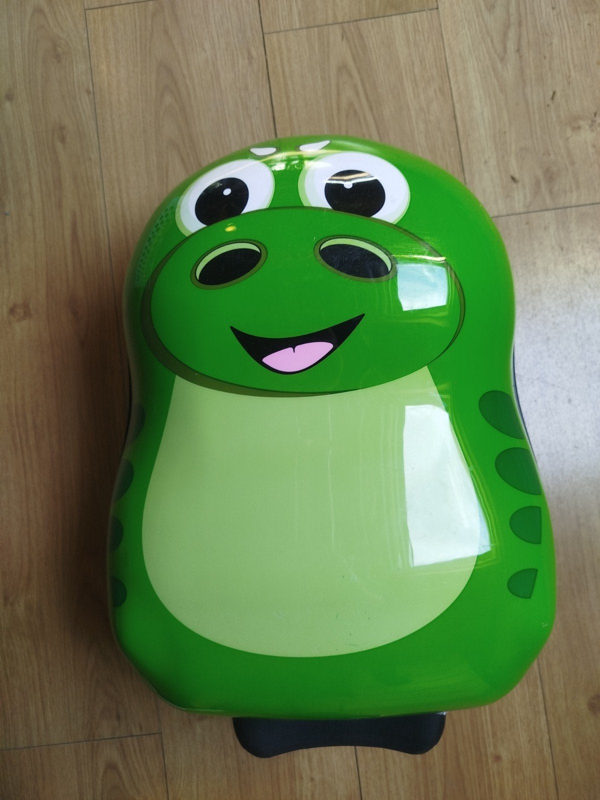 Leuke groene kinder trolley koffer - The Cuties and Pals, Ophalen of Verzenden, Gebruikt