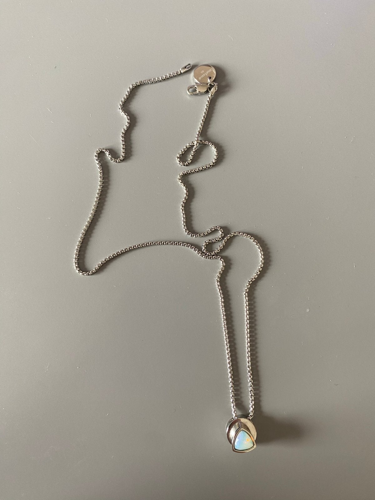 Zilveren ketting Vivid Vayla Melano met 1 pendant, Ophalen of Verzenden, Zo goed als nieuw, Zilver, Met hanger