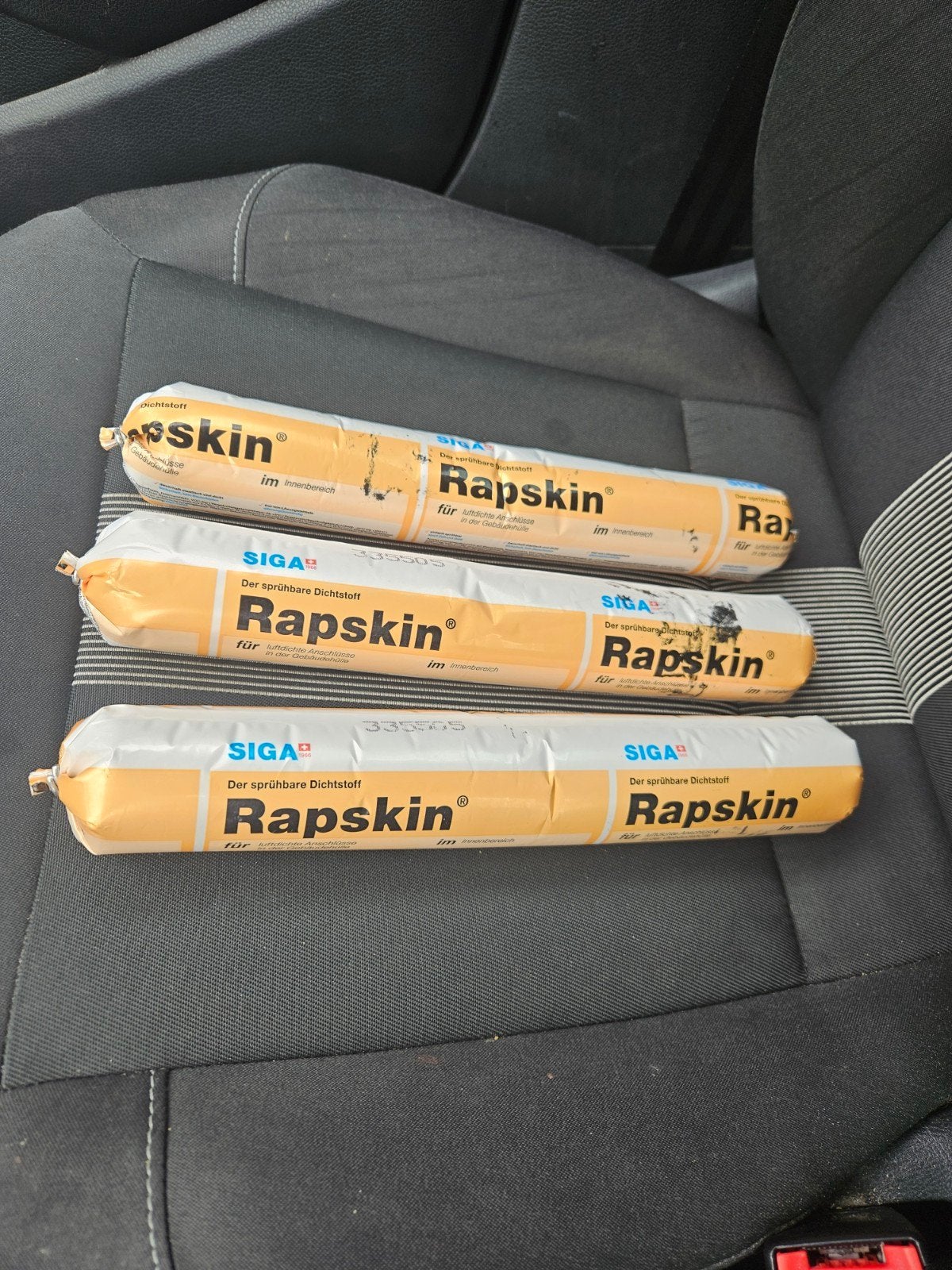 Nieuwe, ongebruikte Siga Rapskin spuitbare dichtstof, Ophalen of Verzenden