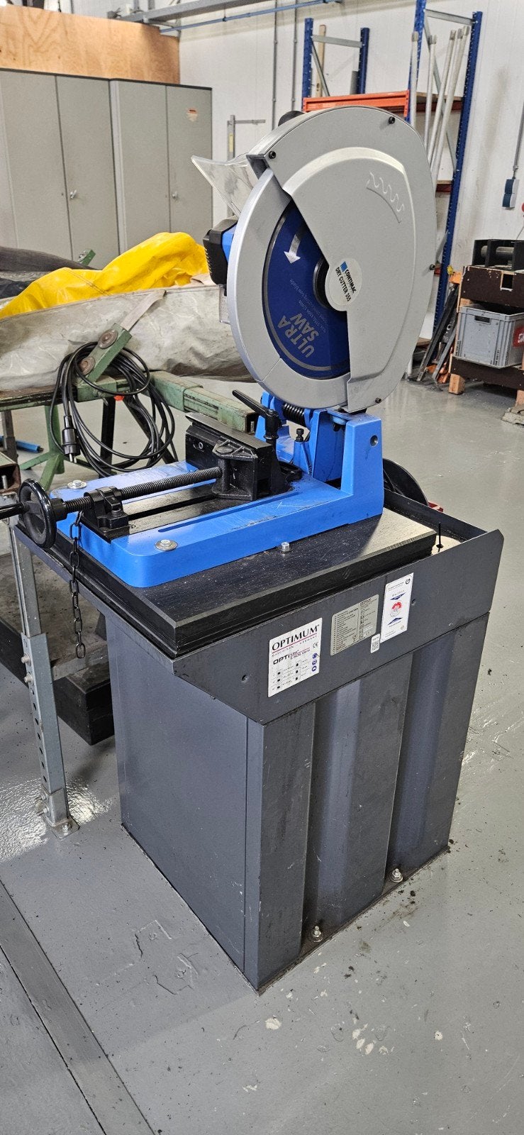 Metaalafkortzaag Dry Cutter 355, Ophalen, Zo goed als nieuw, 1200 watt of meer, 70 mm of meer