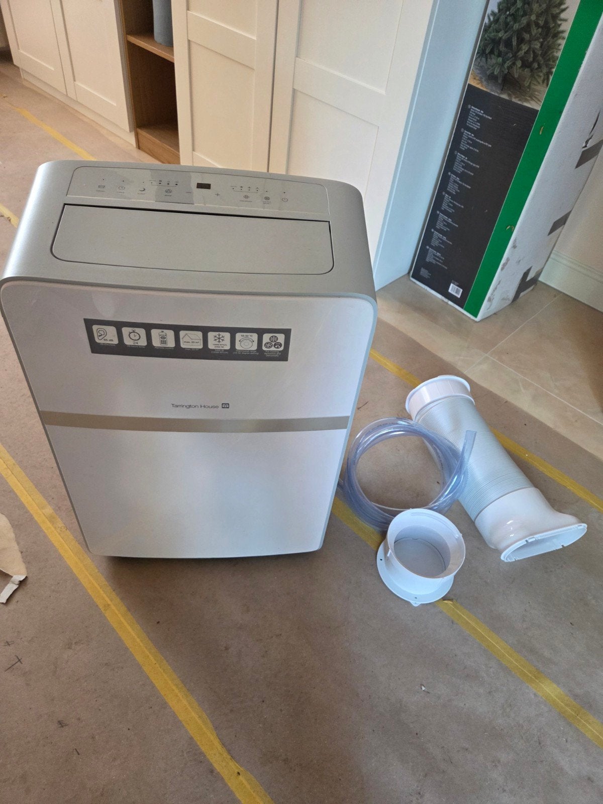 Mobiele Airco Tarrington House 12000 BTU - MAC3540C, Witgoed en Apparatuur, Airco's, Ophalen, 3 snelheden of meer, Zo goed als nieuw