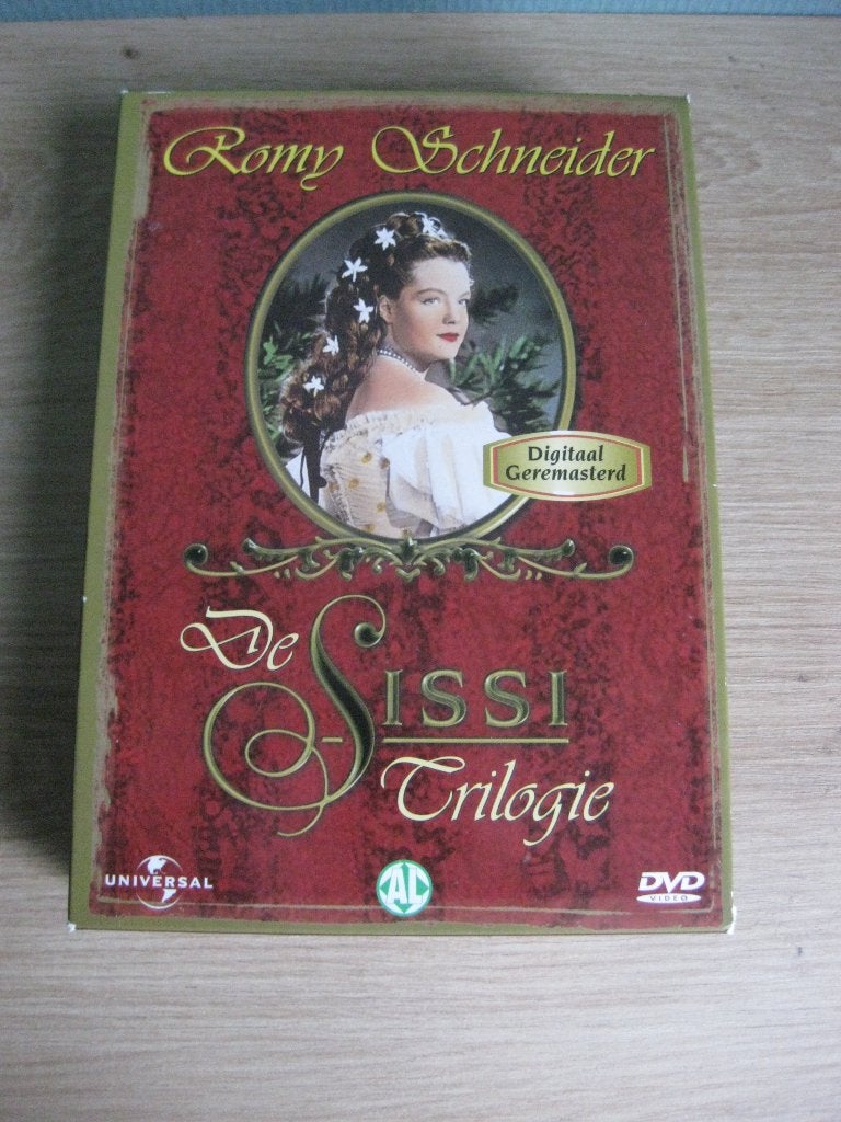 Sissi Trilogie met Romy Schneider op DVD, Alle leeftijden, Nederlands, Duits, Zo goed als nieuw