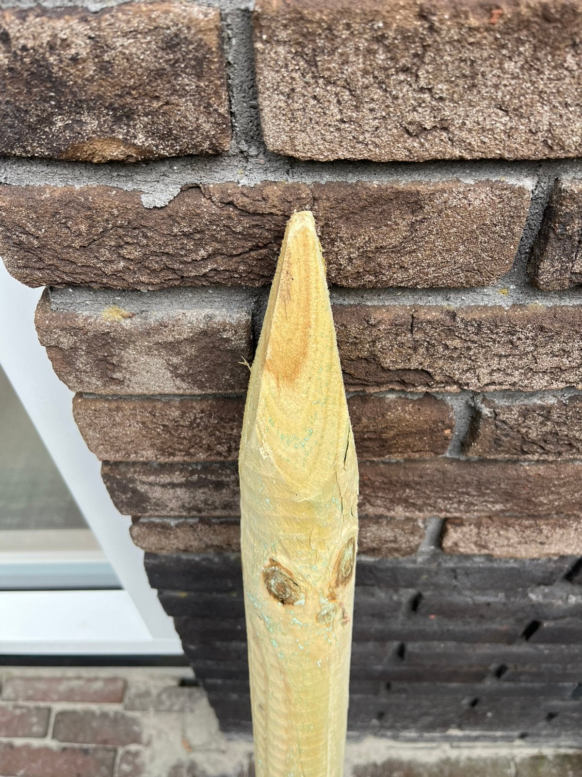 Rundholzpfahl (ronde paal)1 meter, Ophalen, Nieuw, Minder dan 180 cm, Palen