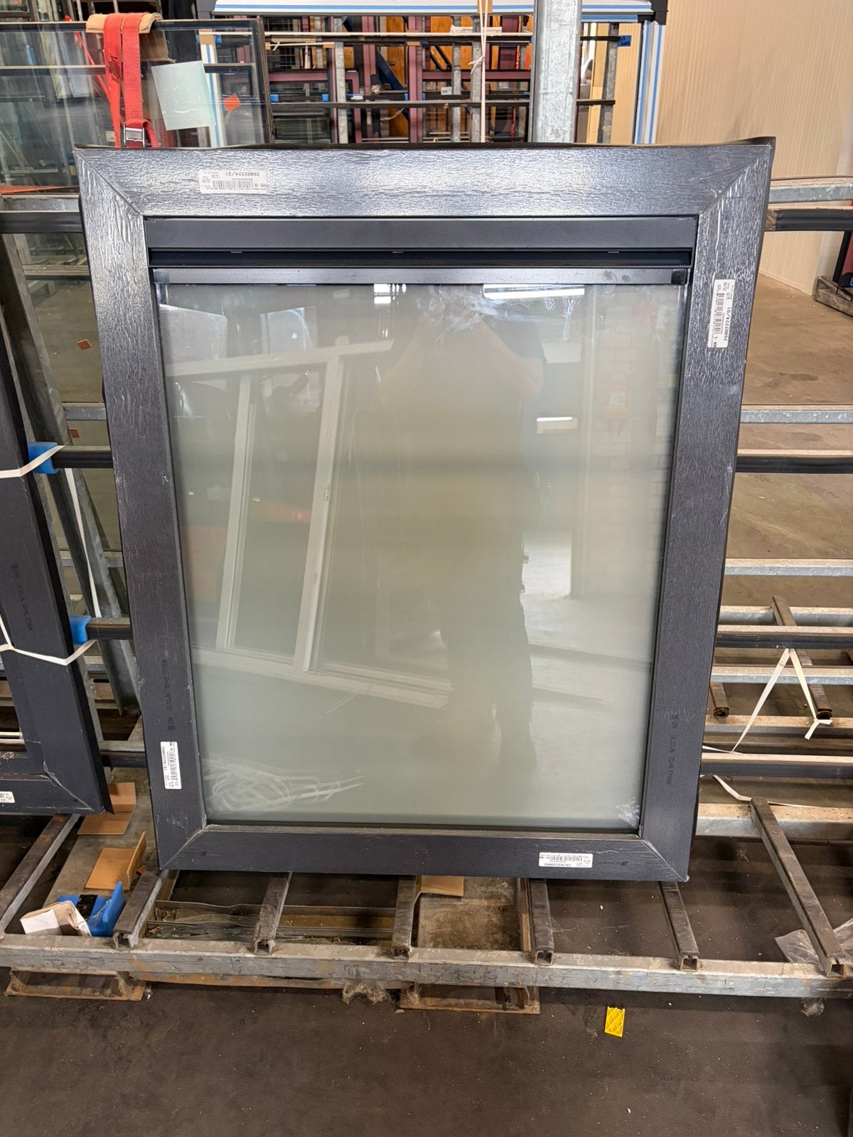 Kunststof  kozijn, Doe-het-zelf en Verbouw, Kozijnen en Schuifpuien, Kunststof, Raamkozijn, Nieuw, Inclusief glas