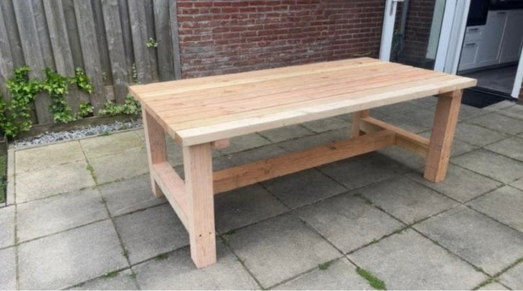 nieuwe tuintafels van douglashout, Ophalen of Verzenden, Nieuw, Rechthoekig, Hout