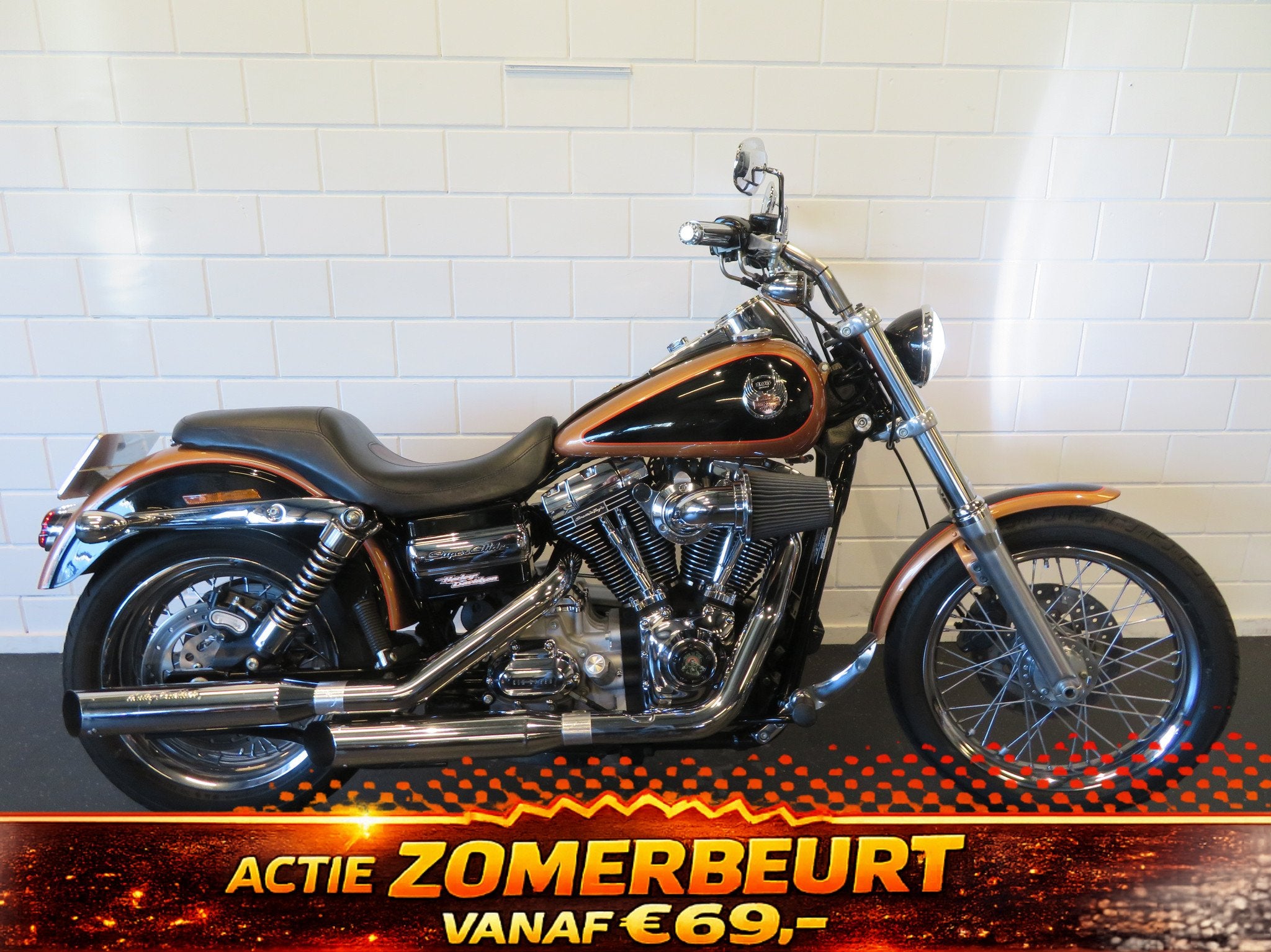 Harley-Davidson FXDC DYNA SUPER GLIDE SCREMING (bj 2009), Motoren, Motoren | Harley-Davidson, Bedrijf, Chopper