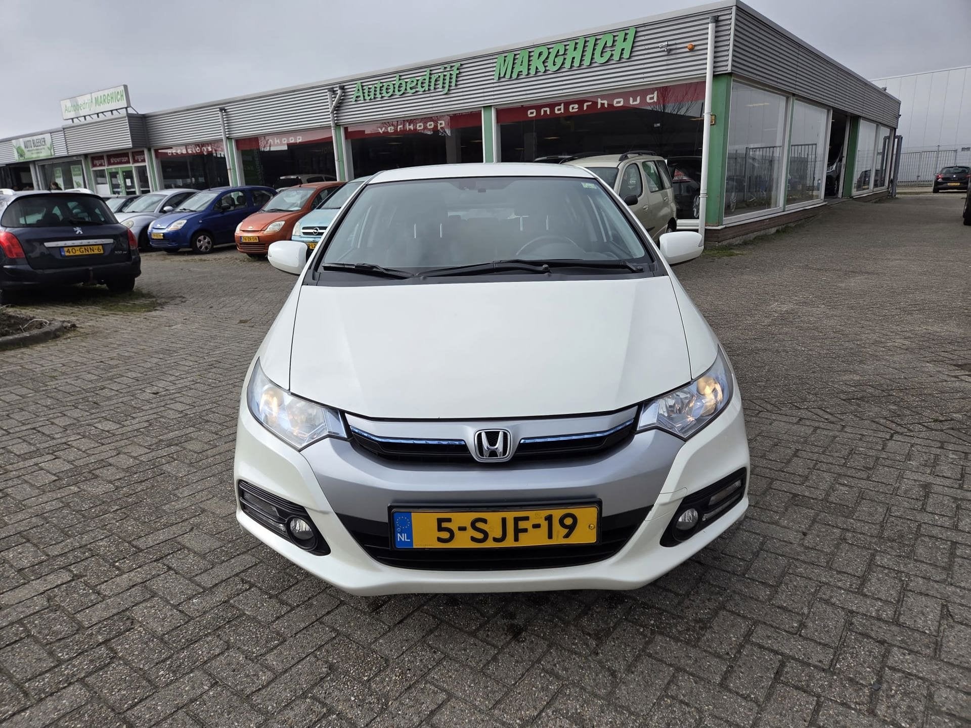 Honda Insight 1.3 Exclusive /HYBRIDE/Automaat/Clima/Cruise/L, Auto's, Honda, Gebruikt, 4 cilinders, Leder en Stof, Bedrijf