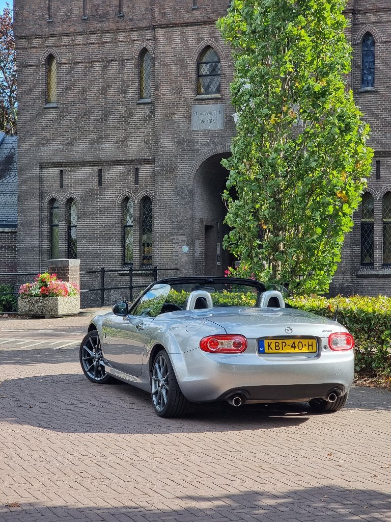 Mazda MX-5 NC 2.0 (PRHT), 6-bak, Auto's, 13 km/l, Euro 5, Achterwielaandrijving, Zwart