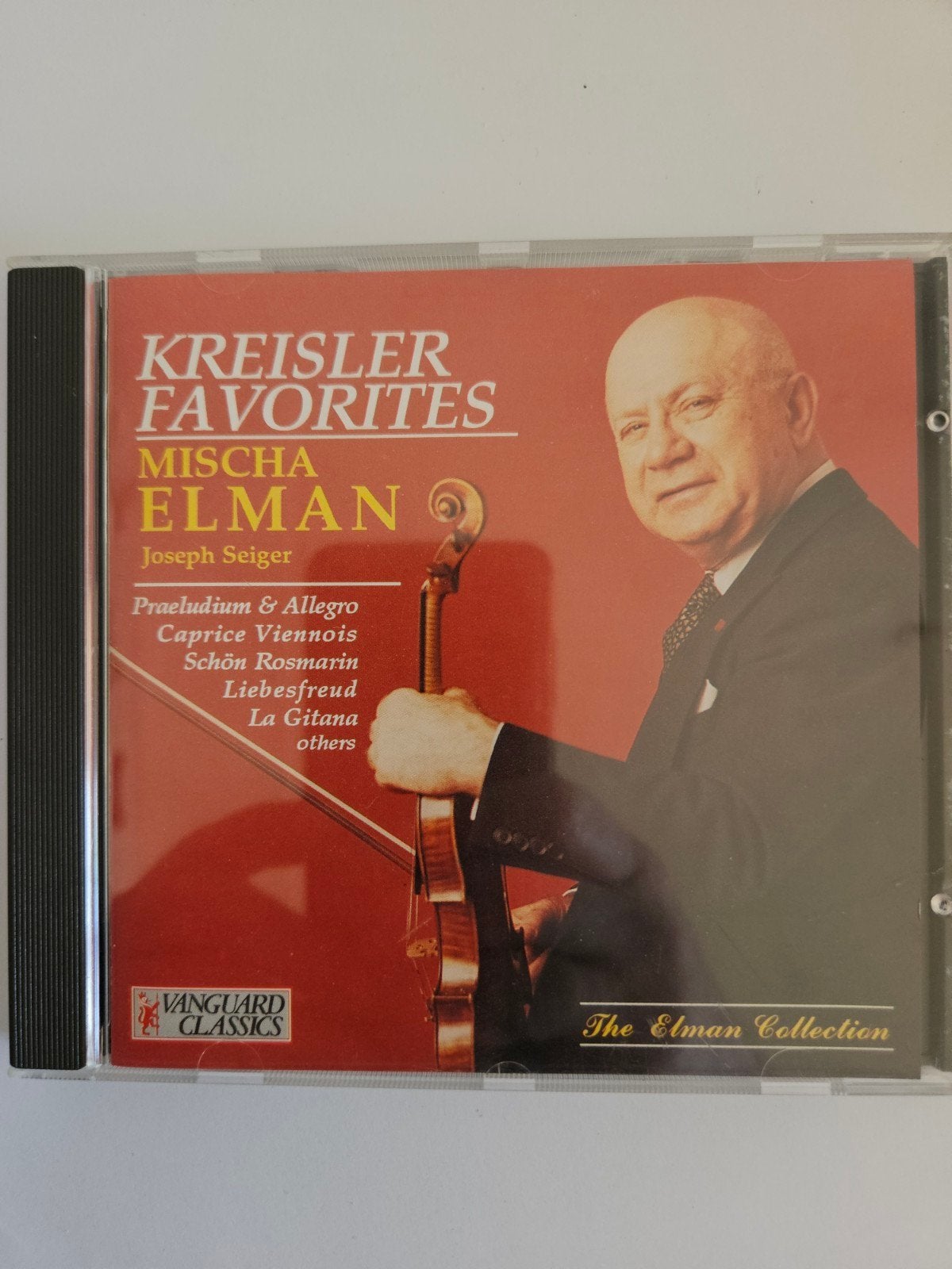 Kreisler Favorites - Mischa Elman (Vanguard Classics CD), Kamermuziek, Overige componisten, Ophalen of Verzenden, Zo goed als nieuw