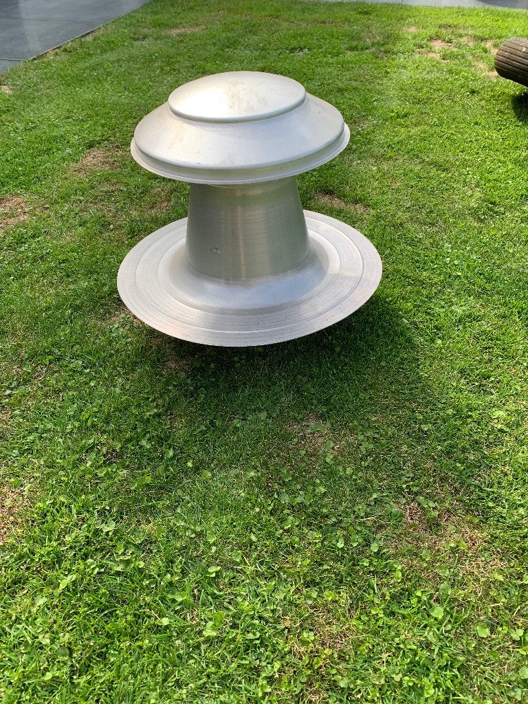 aluminium dakdoorvoer, diam. 125 mm., Ophalen, Nieuw, Ventilator en Afzuiger