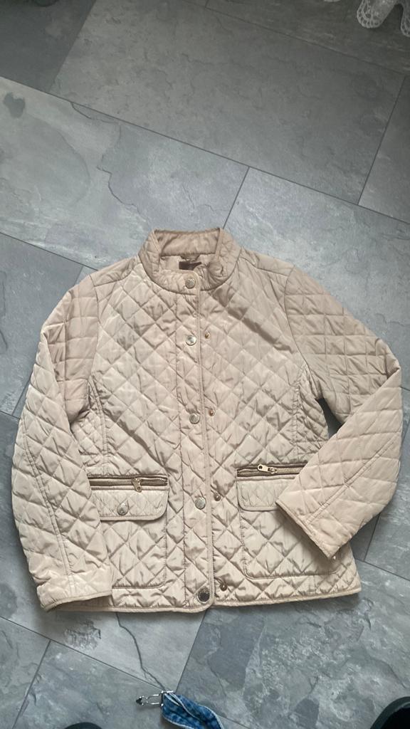 Zara meisjes jas, Ophalen of Verzenden, Gedragen, Overige maten, Beige