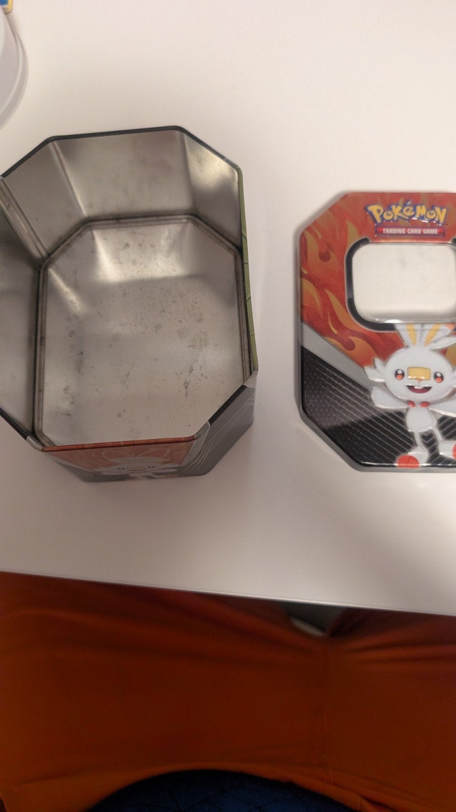 Pokémon Trading Card Game Tin Box Grookey, Scorbunny, Sobble, Ophalen, Gebruikt, Overige typen, Foil