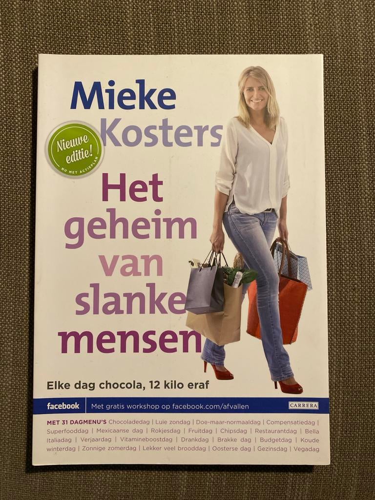 Mieke Kosters - Het geheim van slanke mensen, Ophalen of Verzenden, Gelezen, Mieke Kosters