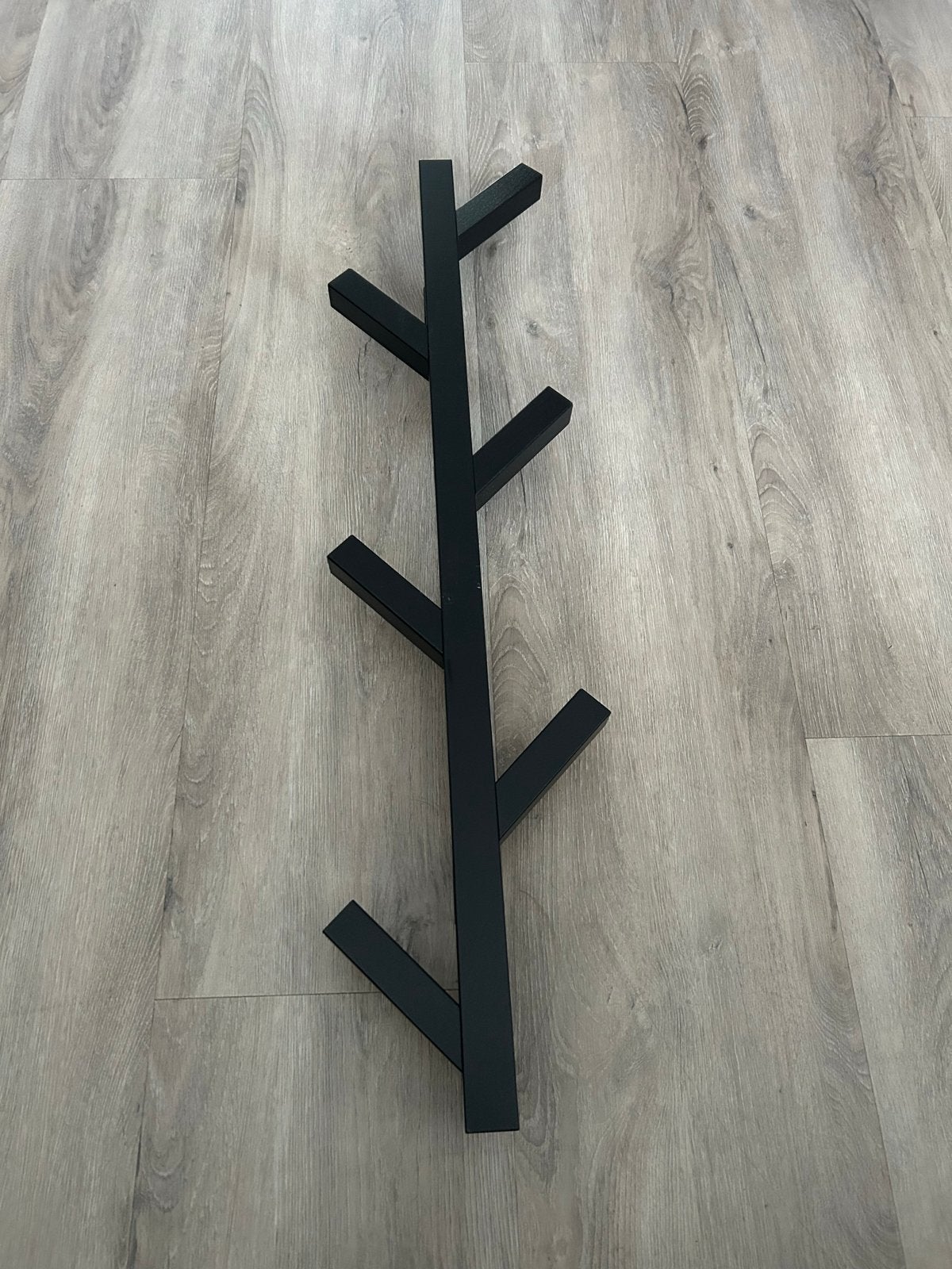Wandkapstok IKEA TJUSIG  zwart, Huis en Inrichting, Woonaccessoires | Kapstokken, Wandkapstok, Ophalen of Verzenden, Zo goed als nieuw