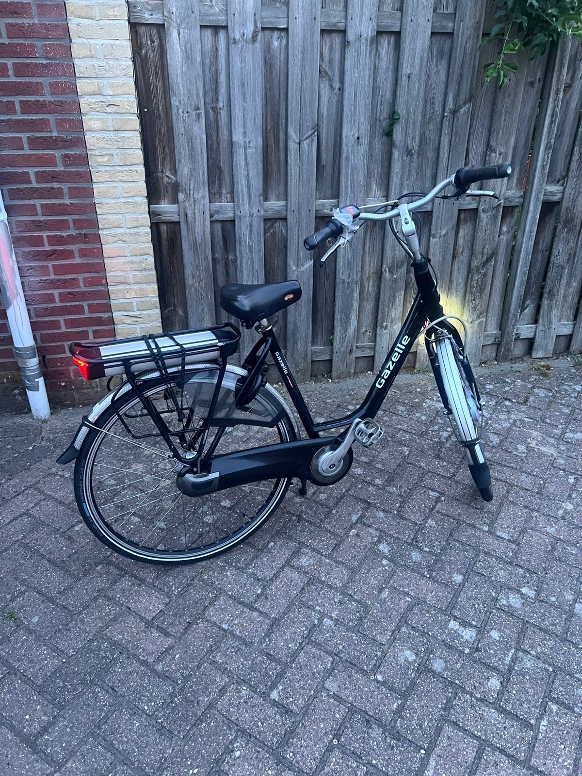 GAZELLE ORANGE PURE C7 7N GOEDE ACCU NIEUW OPLADER H50/53 CM, Fietsen en Brommers, Versnellingen, Ophalen of Verzenden, Zo goed als nieuw