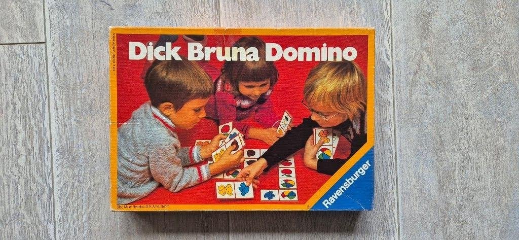 Dick Bruna Domino, Een of twee spelers, Ophalen of Verzenden, Gebruikt, Ravensburger
