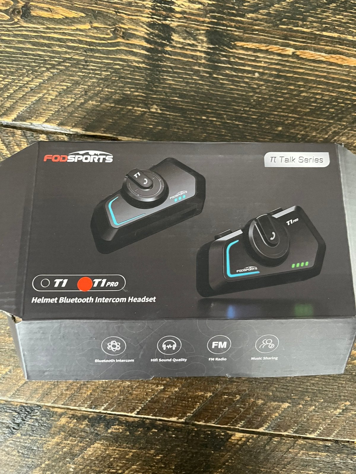 Fod Sports T1 Pro motor intercom, Motoren, Ophalen of Verzenden, Zo goed als nieuw