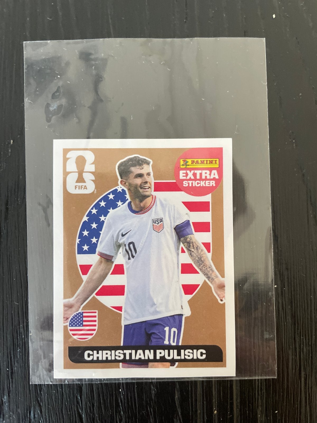Christian Pulisic FIFA World Cup 2026 Extra Sticker, Ophalen of Verzenden, Nieuw, Sport