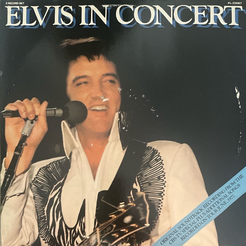 Elvis Presley - Elvis In Concert, Gebruikt, Pop, Ophalen of Verzenden, 12 inch