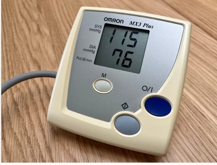 Omron MX3 Plus bloeddrukmeter, Ophalen, Gebruikt