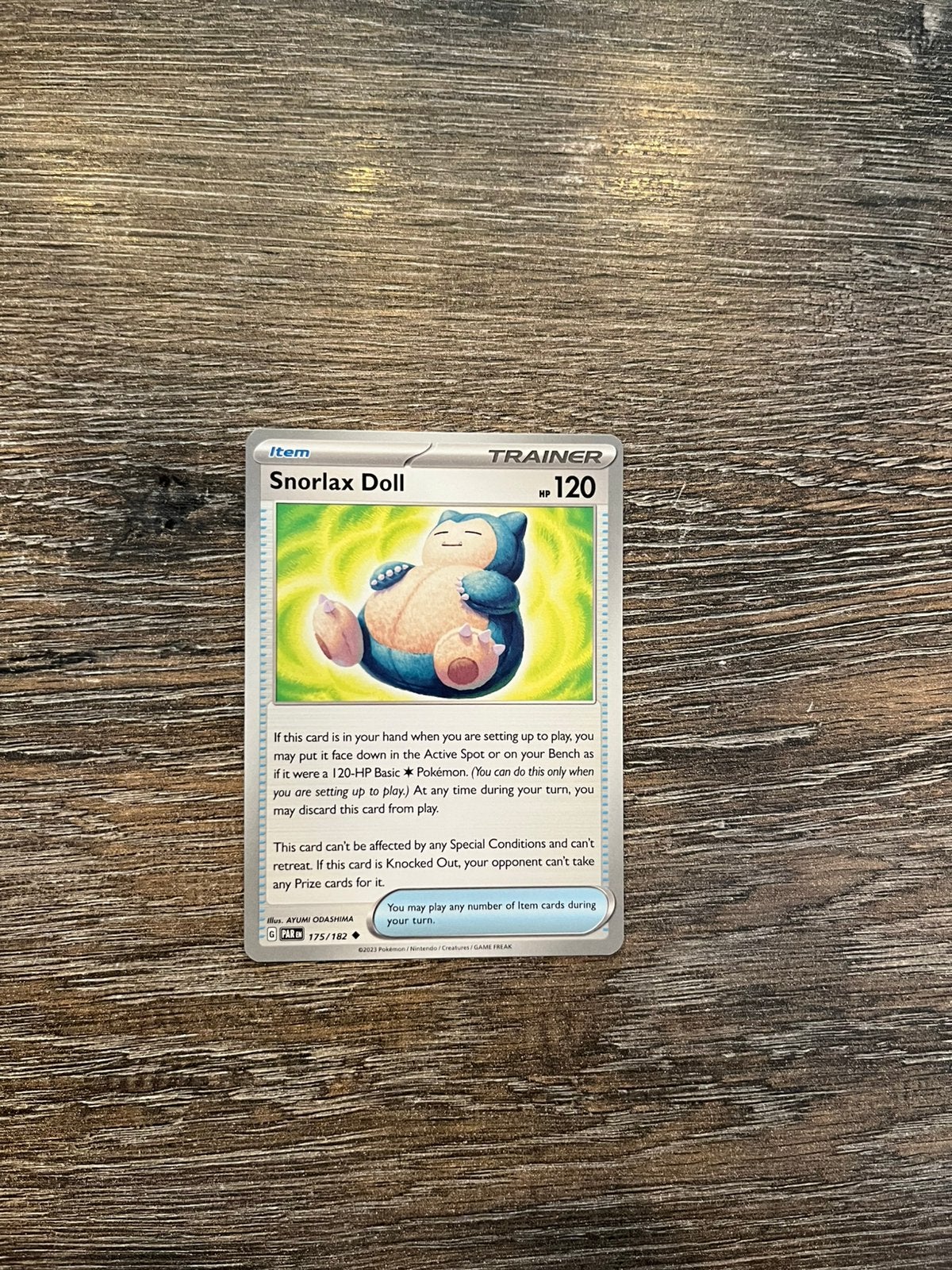 Snorlax Doll PAR 175/182, Ophalen of Verzenden, Zo goed als nieuw