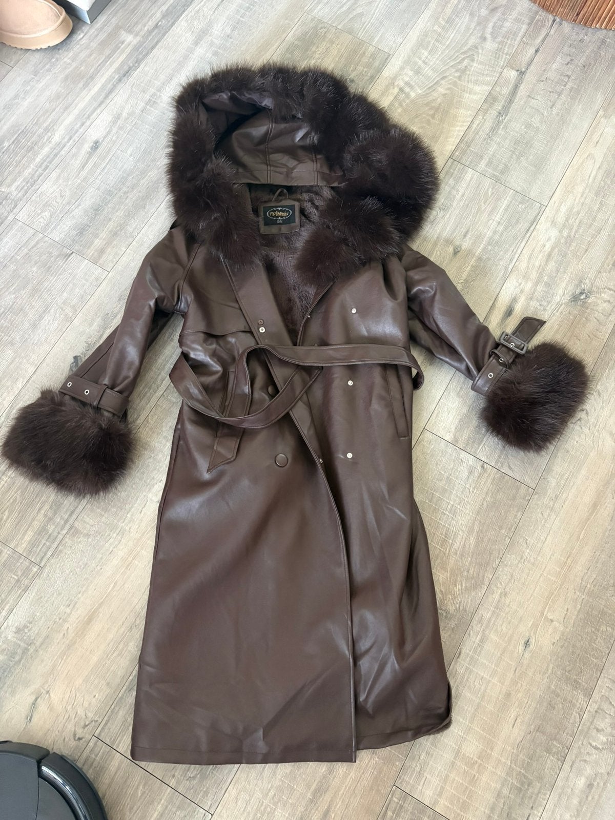 Trenchcoat, Ophalen of Verzenden, Nieuw, Maat 36 (S), Bruin