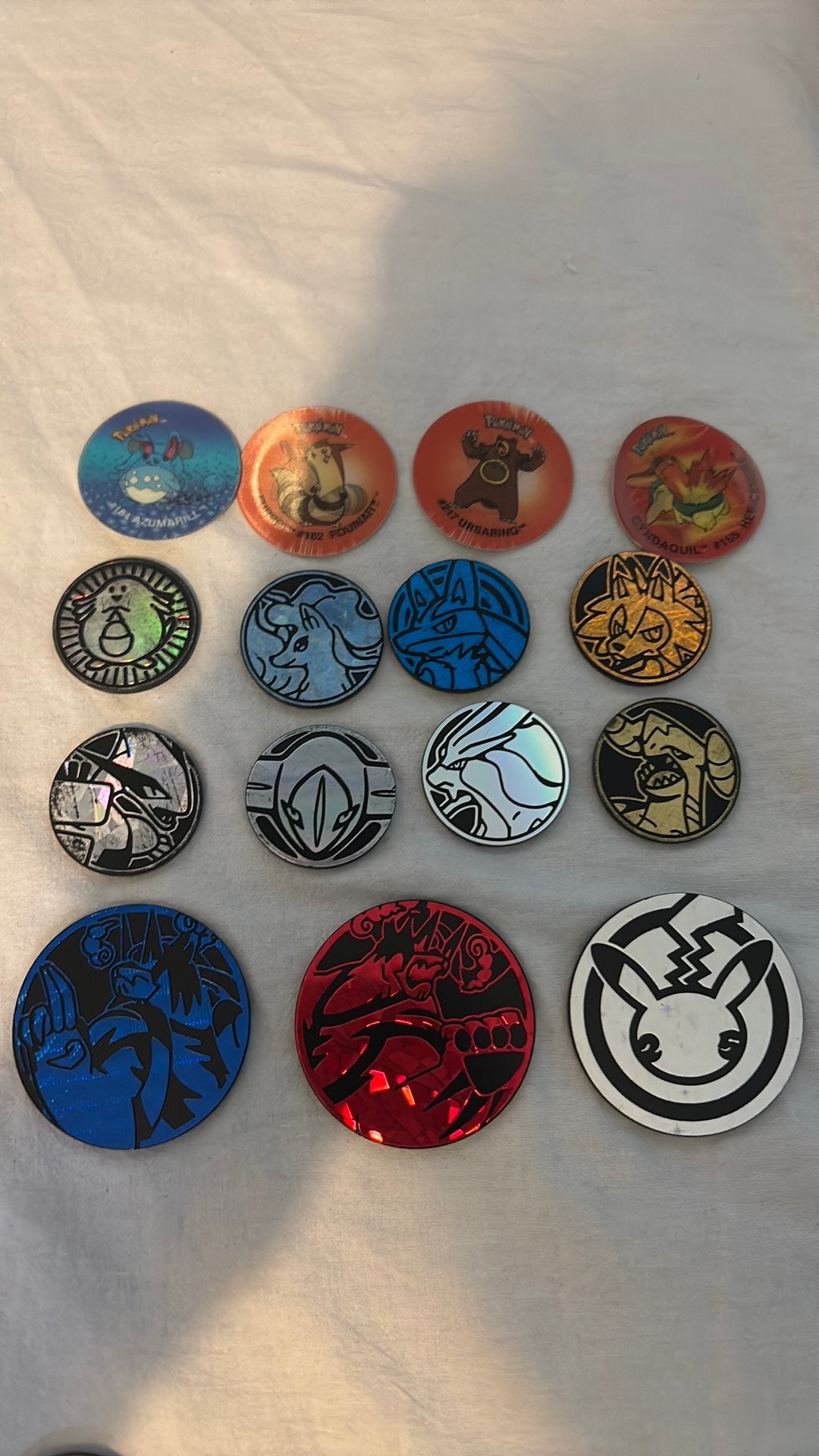 Pokemon munten, Ophalen