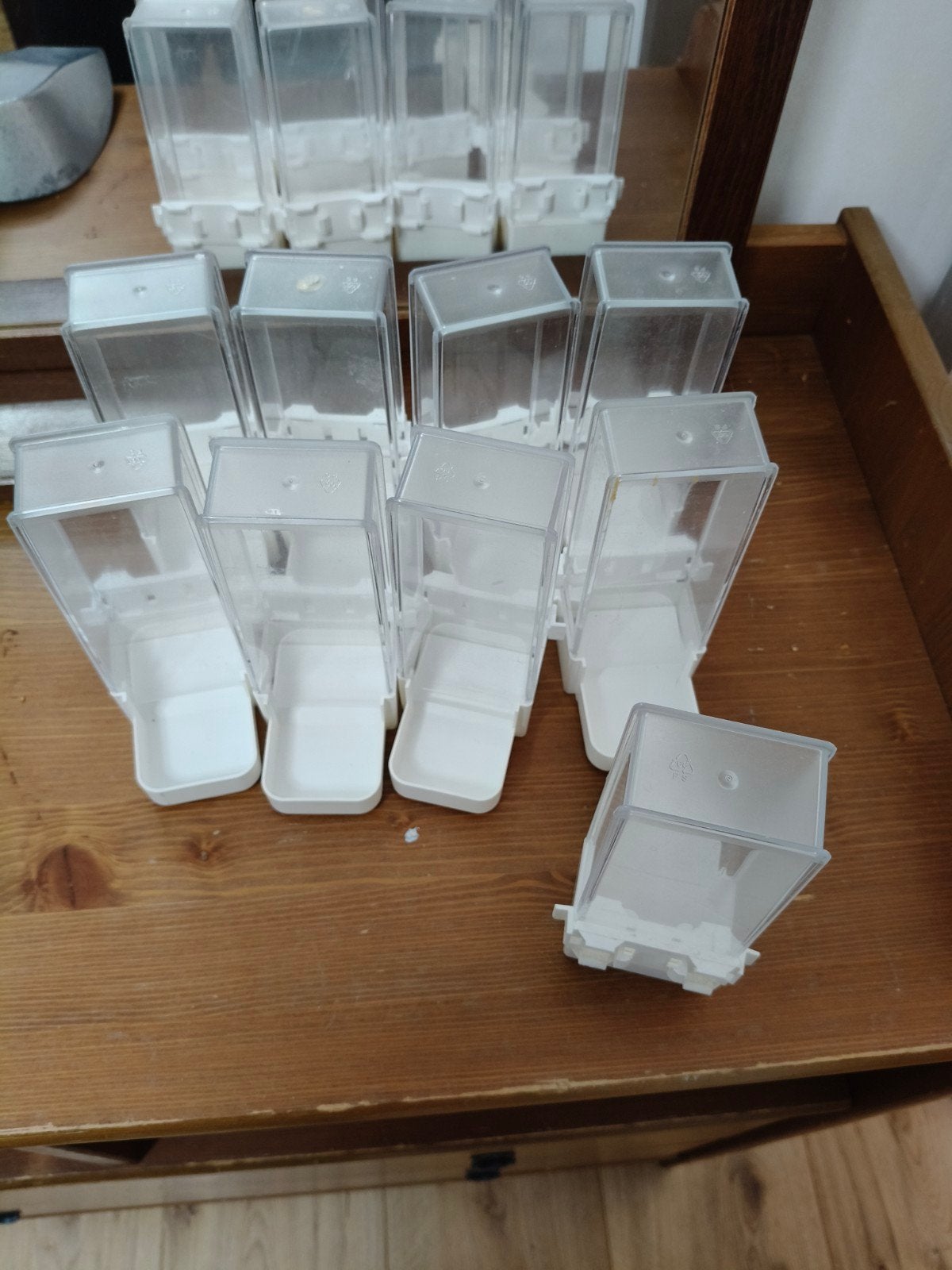 Transparante vogelvoerbakjes, Ophalen, Kooi-accessoires
