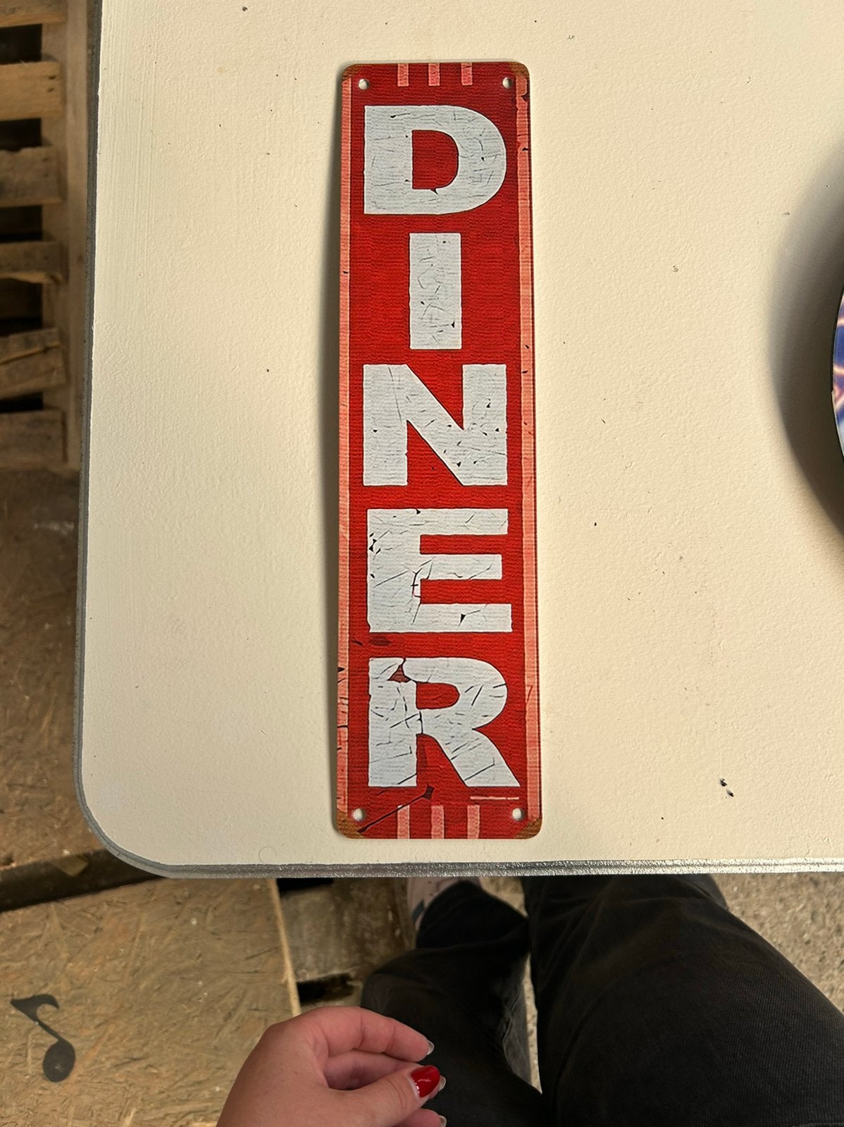 Diner bordje, Ophalen of Verzenden, Zo goed als nieuw